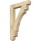 Ekena Millwork Merced Craftsman Rough Sawn Bracket, Douglas Fir, 4"W x 26"D x 38"H BKT04X26X38MRC04RDF - alternate 1